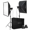 NANLITE FS-300B PROJECTEUR LED + SUPPORT 2KIT< Eclairage Studio