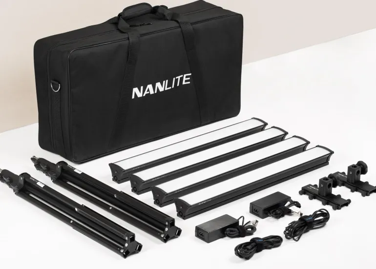 NANLITE LG-E60 LUMIERE LED STUDIO 4KIT< Eclairage Studio