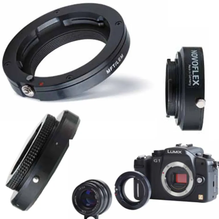 NOVOFLEX BAGUE ADAPTATION FUX/OM< Accessoires