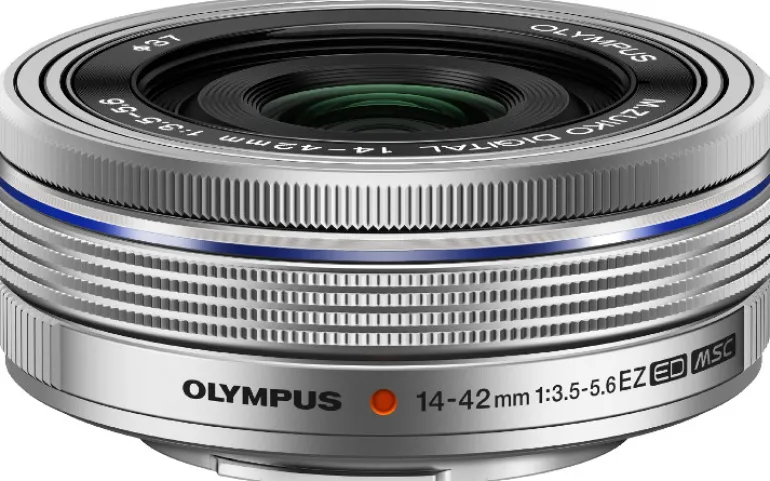OLYMPUS 14-42/3.5-5.6 ED EZ ARGENT< Zoom