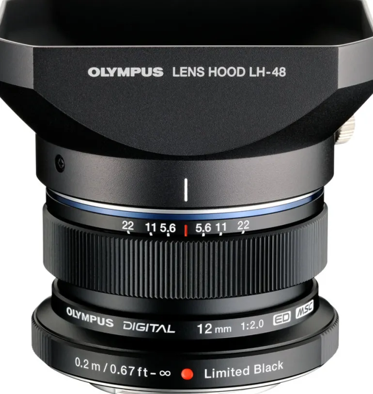 OLYMPUS 12/2 M.ZUIKO ED NOIR< Focale Fixe