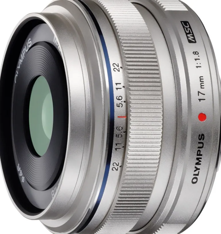 OLYMPUS 17/1.8 M.ZUIKO MICRO 4/3 ARGENT< Focale Fixe