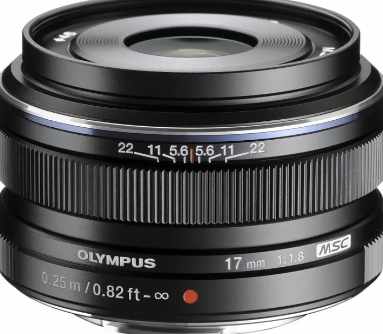 OLYMPUS 17/1.8 M.ZUIKO MICRO 4/3 NOIR< Focale Fixe