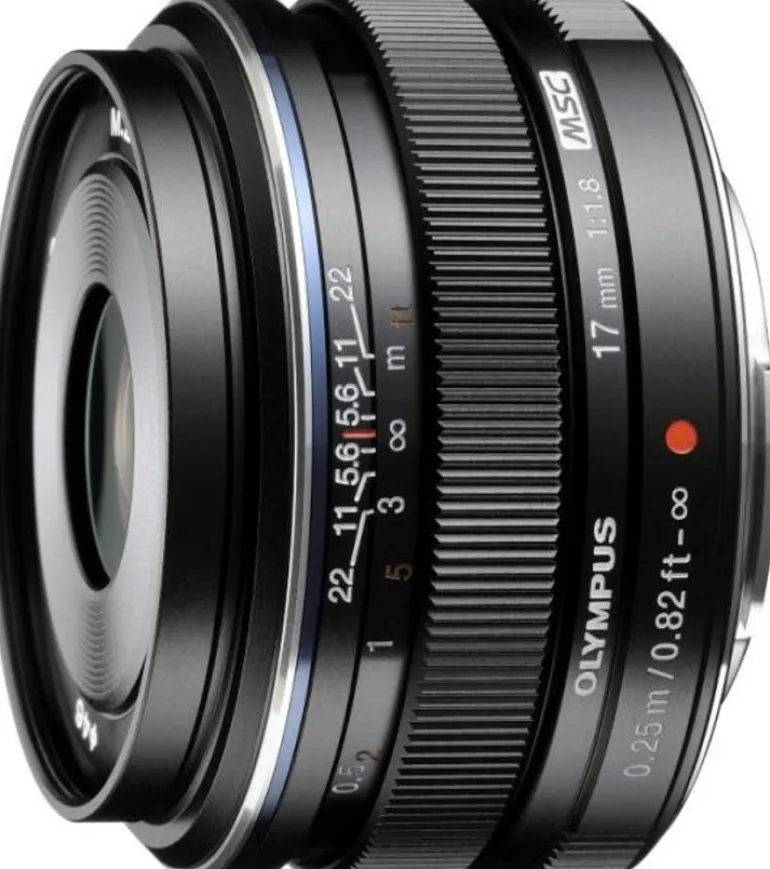 OLYMPUS 17/1.8 M.ZUIKO MICRO 4/3 NOIR< Focale Fixe