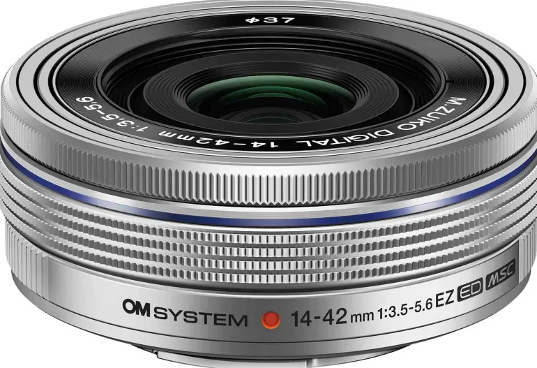 OM SYSTEM 14-42/3.5-5.6 ED EZ ARGENT OM< Zoom