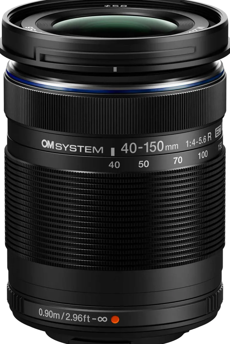 OM SYSTEM 40-150/4-5.6 R M.ZUIKO MICRO 4/3 NOIR< Zoom