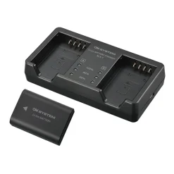 OM SYSTEM CHARGEUR BATTERIE + BATTERIE SBCX-1< Energie