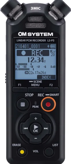 OM SYSTEM ENREGISTREUR LSP 5 VIDEOGRAPHER KIT< Son