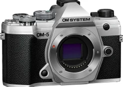 OM SYSTEM OM-5 BOITIER NU ARGENT< Hybride