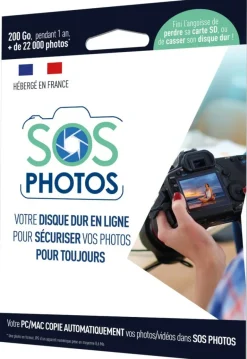 OODRIVE SOS PHOTOS 200 GO< Accessoires