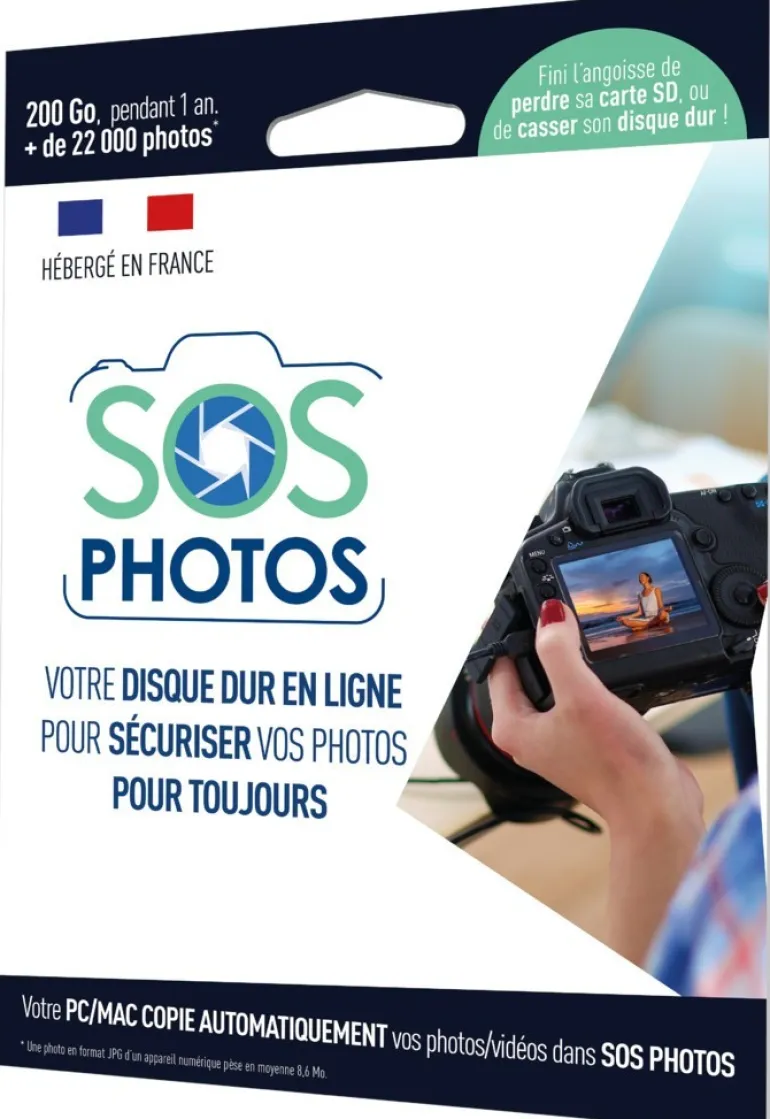 OODRIVE SOS PHOTOS 200 GO< Accessoires