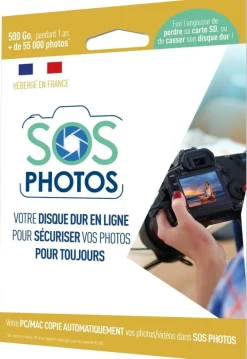 OODRIVE SOS PHOTOS 500 GO< Accessoires