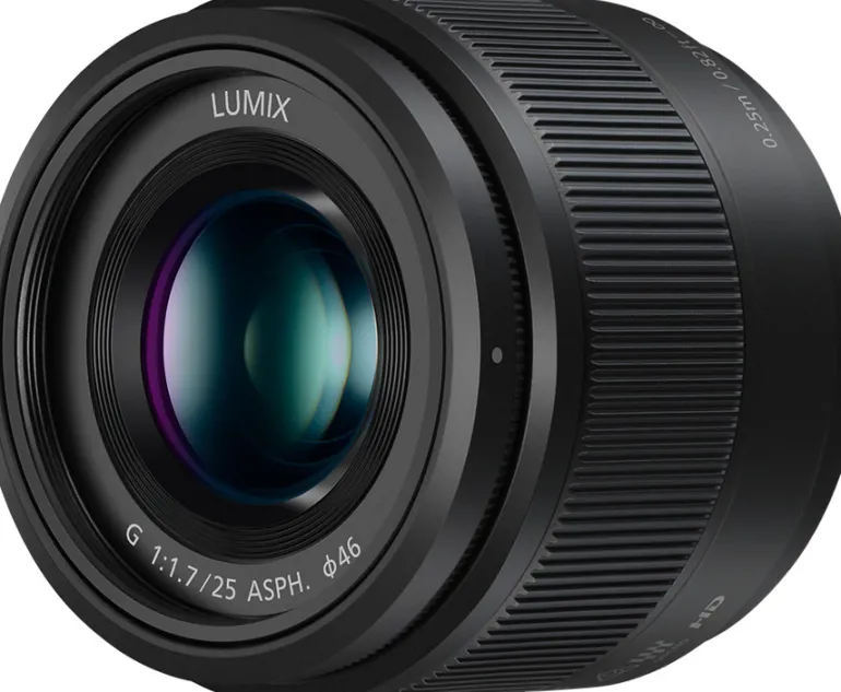 PANASONIC 25/1.7 ASPH MICRO 4/3 NOIR< Focale Fixe