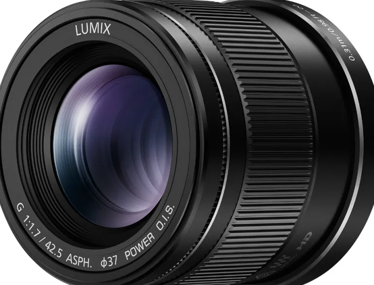 PANASONIC 42.5/1.7 ASPH POWER OIS MICRO 4/3 NOIR< Focale Fixe
