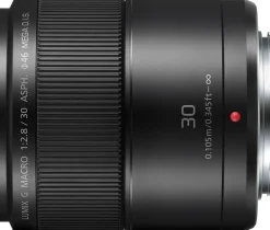 PANASONIC 30/2.8 MACRO ASPH MEGA OIS MICRO 4/3< Focale Fixe