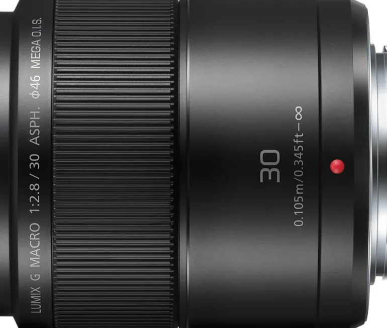 PANASONIC 30/2.8 MACRO ASPH MEGA OIS MICRO 4/3< Focale Fixe