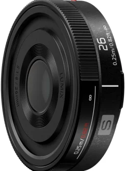 PANASONIC LUMIX S 26/8< Focale Fixe