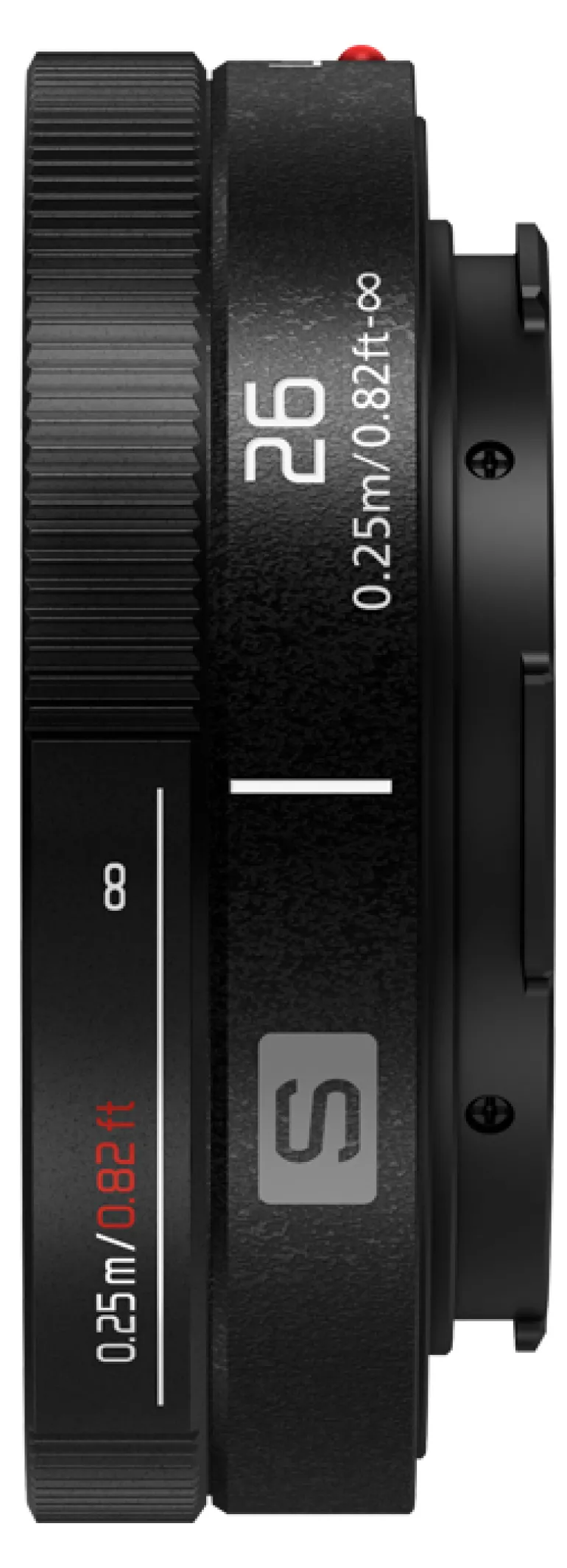 PANASONIC LUMIX S 26/8< Focale Fixe