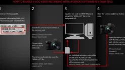 PANASONIC MISE A JOUR LOGICIEL V-LOG S1< Accessoires