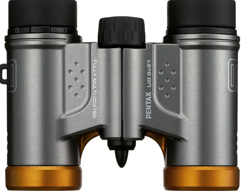 PENTAX JUMELLES UD 9x21 GRIS ORANGE< Jumelles