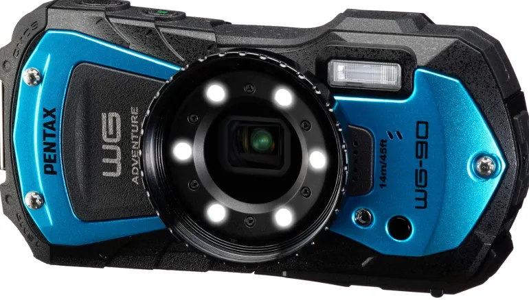 PENTAX WG-90 BLEU - COMPACT ETANCHE< Etanche