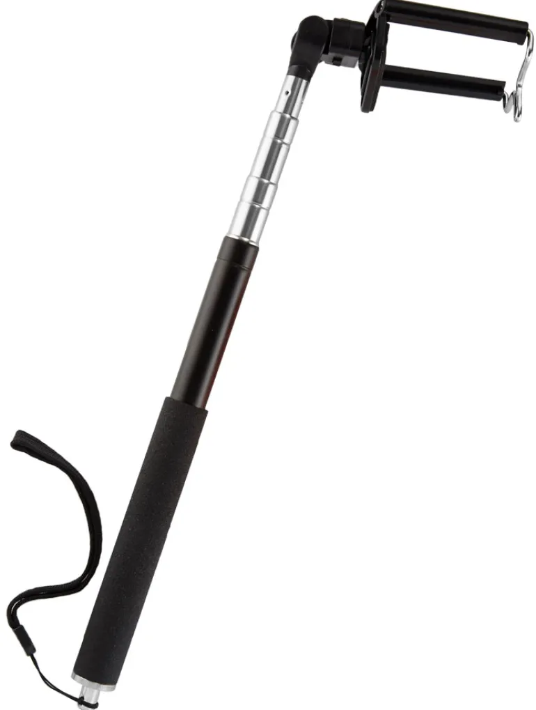 QDOS perche selfie + declench. bluetooth rose< Perches