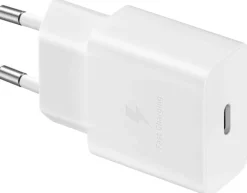 SAMSUNG TELEPHONE SAMSUNGchargeur secteur 15w blanc (sans cable)< Téléphone Mobile