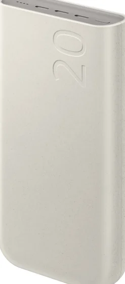 SAMSUNG TELEPHONE SAMSUNGpowerbank 20000mah  beige 2 usb-c 45w< Energie