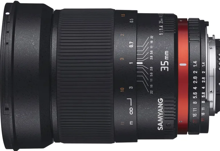 SAMYANG 35/1.4 AS UMC SONY E< Focale Fixe