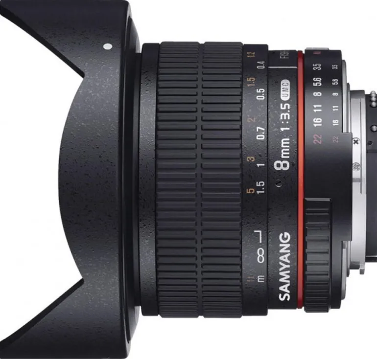 SAMYANG 8/3.5 CS II AE FISHEYE NIKON< Focale Fixe