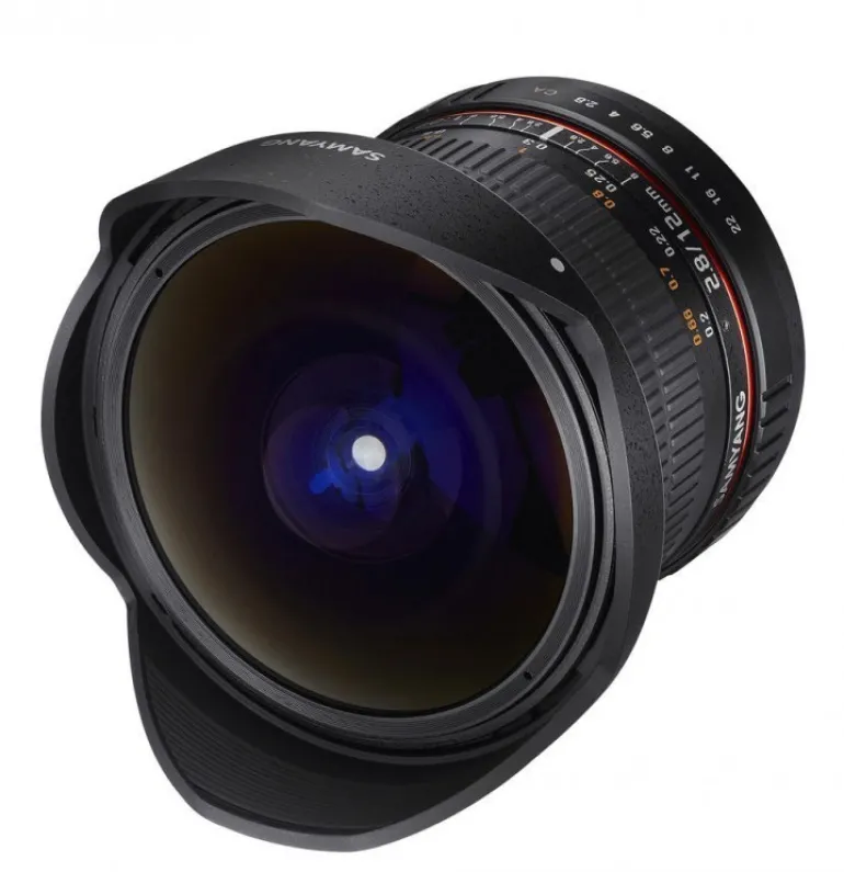 SAMYANG 12/2.8 ED AS NCS Fisheye Canon< Focale Fixe