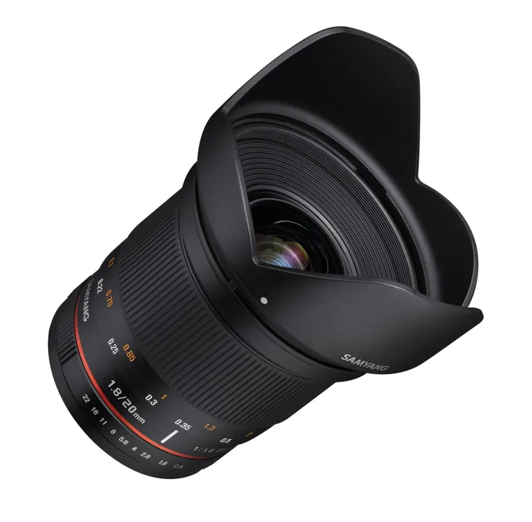 SAMYANG 20/1.8 ED AS UM SONY E< Focale Fixe