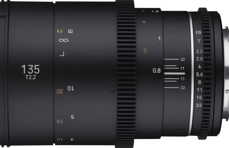 SAMYANG 135/T2.2 VDSLR MK2 SONY E< Focale Fixe