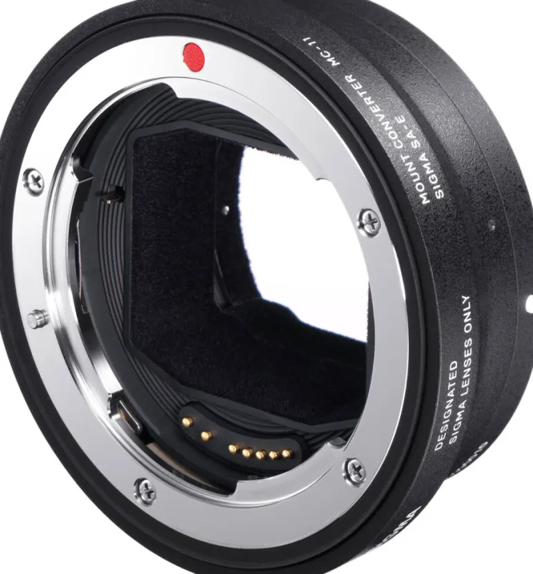 SIGMA BAGUE ADAPTATION MC-11 VERS SONY E< Accessoires