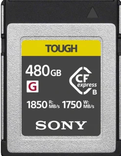 SONY CF EXPRESS SERIE G 480GB TOUGH< Stockage