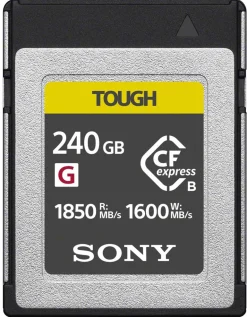 SONY CF EXPRESS SERIE G 240GB TOUGH< Stockage
