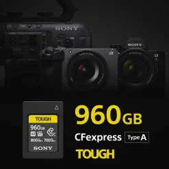 SONY CFEXPRESS TYPE A 960GO SERIE M TOUGH< Stockage
