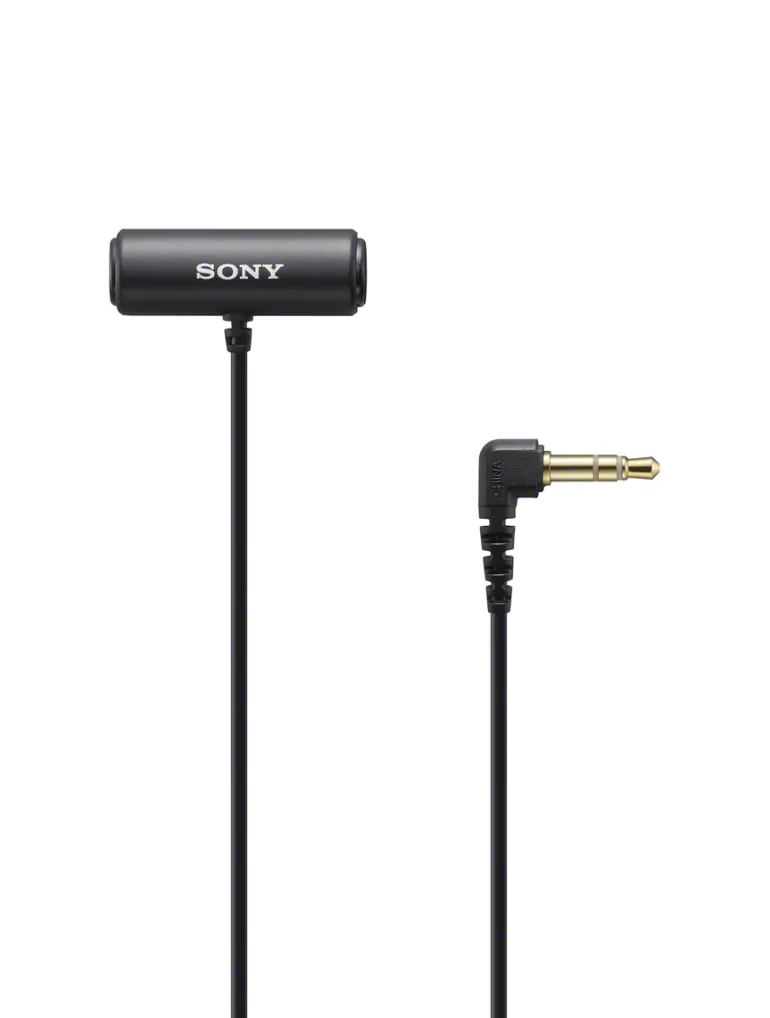SONY MICROPHONE LAVALIER STEREO ECM-LV1< Son