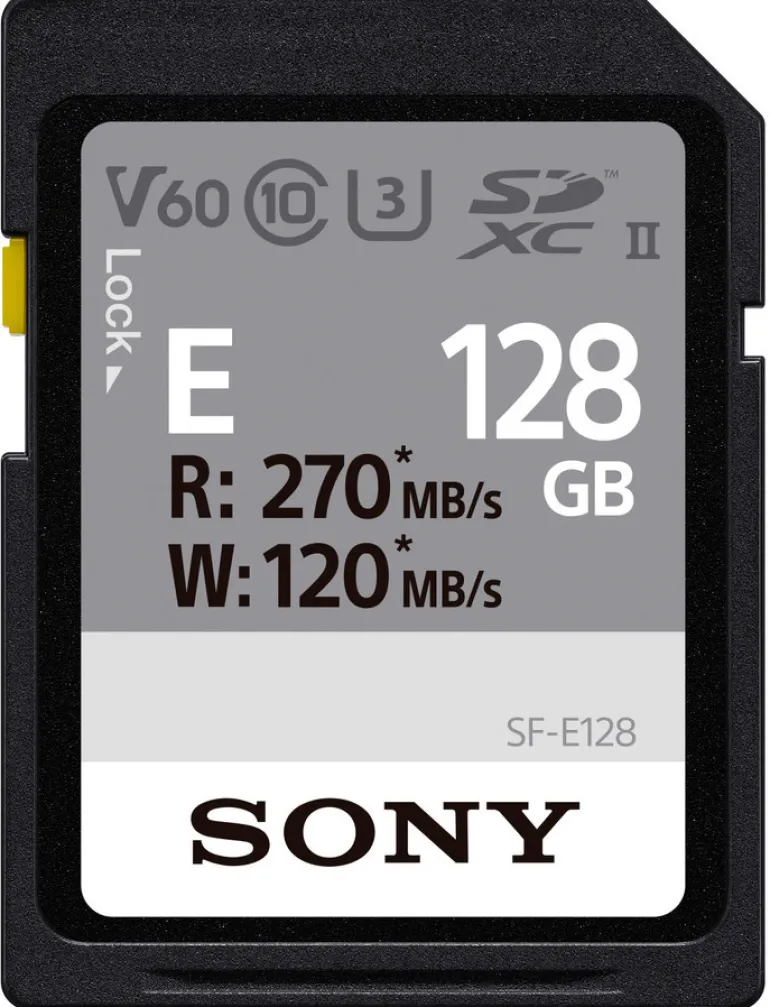 SONY SDXC UHS-II ENTRY SERIE CL10 U3 R2 128GO< Stockage