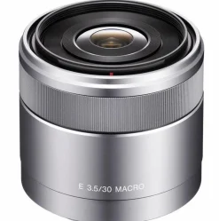 SONY SEL 30/3.5 MACRO ARGENT< Focale Fixe