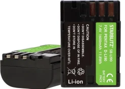 STARBLITZ BATTERIE COMPATIBLE PENTAX SB-LI90< Energie