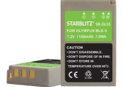 STARBLITZ BATTERIE COMPATIBLE OLYMPUS SB-OLS5< Energie