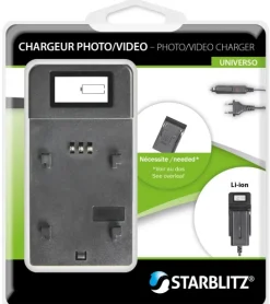 STARBLITZ CHARGEUR BATTERIE UNIVERSEL UNIVERSO< Energie