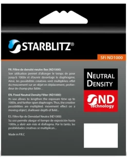 STARBLITZ FILTRE ND1000 52 MM GRIS NEUTRE< Filtres