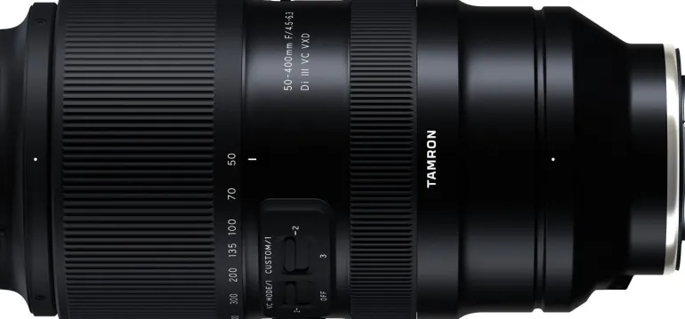 TAMRON 50-400/4.5-6.3 DI III VC VXD SONY FE< Zoom