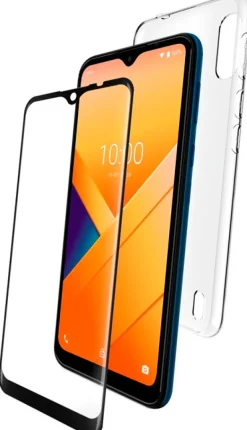 WIKO coque+verre trempe .p/y81.< Téléphone Mobile
