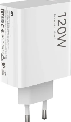 XIAOMI chargeur secteur 120W + cable< Téléphone Mobile
