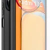 XIAOMI coque noir tpu + verre trempe redmi 13c< Téléphone Mobile
