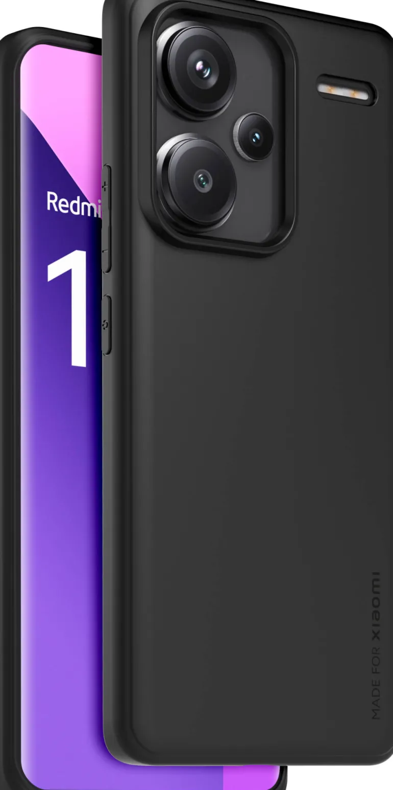 XIAOMI coque tpu noir p/redmi note 13 pro + 5g< Téléphone Mobile
