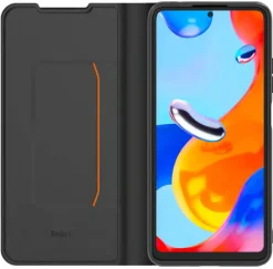 XIAOMI etui folio nr redminote 11pro/12 pro 4g< Téléphone Mobile